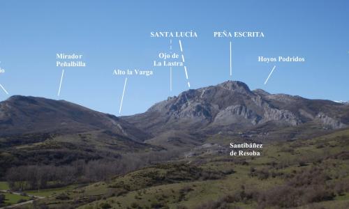 Imagen de Peña Escrita + Peña de Santa Lucía