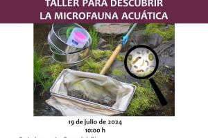 Taller para descubrir la microfauna acuática0