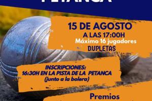 Campeonato de Petanca. Fiestas Patronales de Nuestra Señora y San Roque 20240