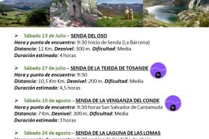 Rutas Interpretadas "  Senda de la Tejeda de Tosande"1