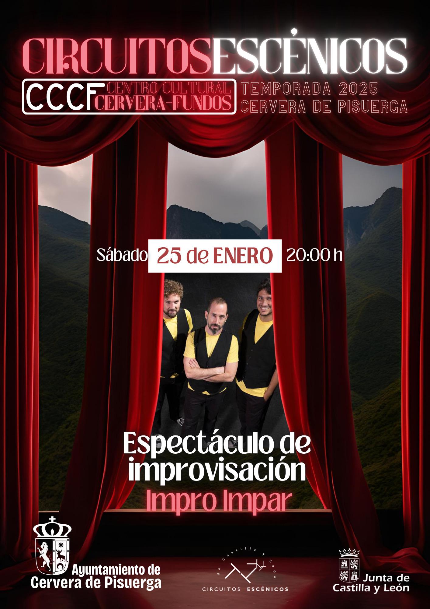 Espectáculo de improvisación. Impro Impar0