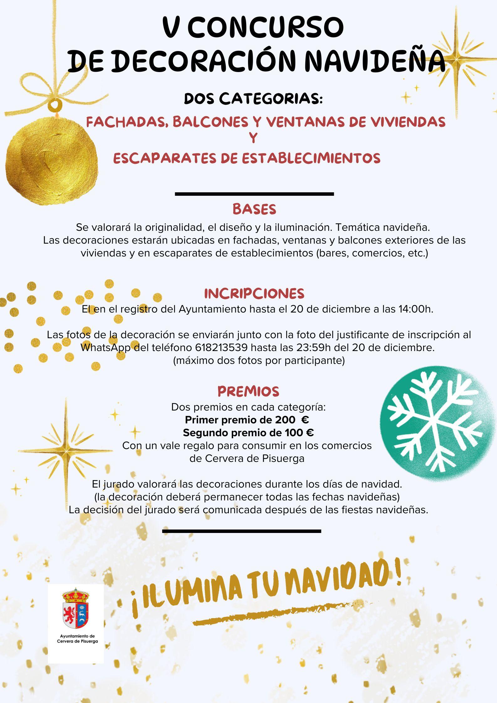 Concurso de decoración navideña0