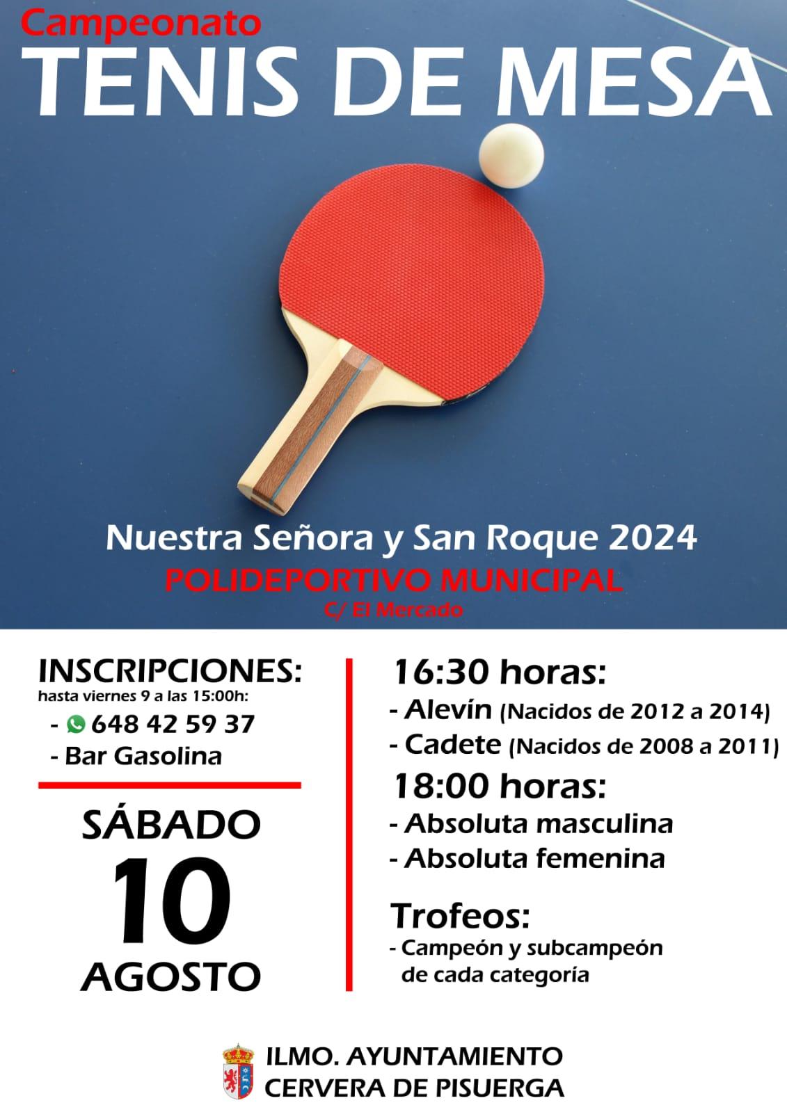  Campeonato Tenis de Mesa0